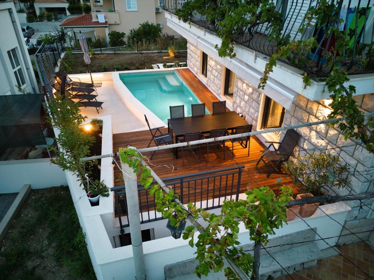 סלאנו Villa Nika With Private Heated Pool מראה חיצוני תמונה